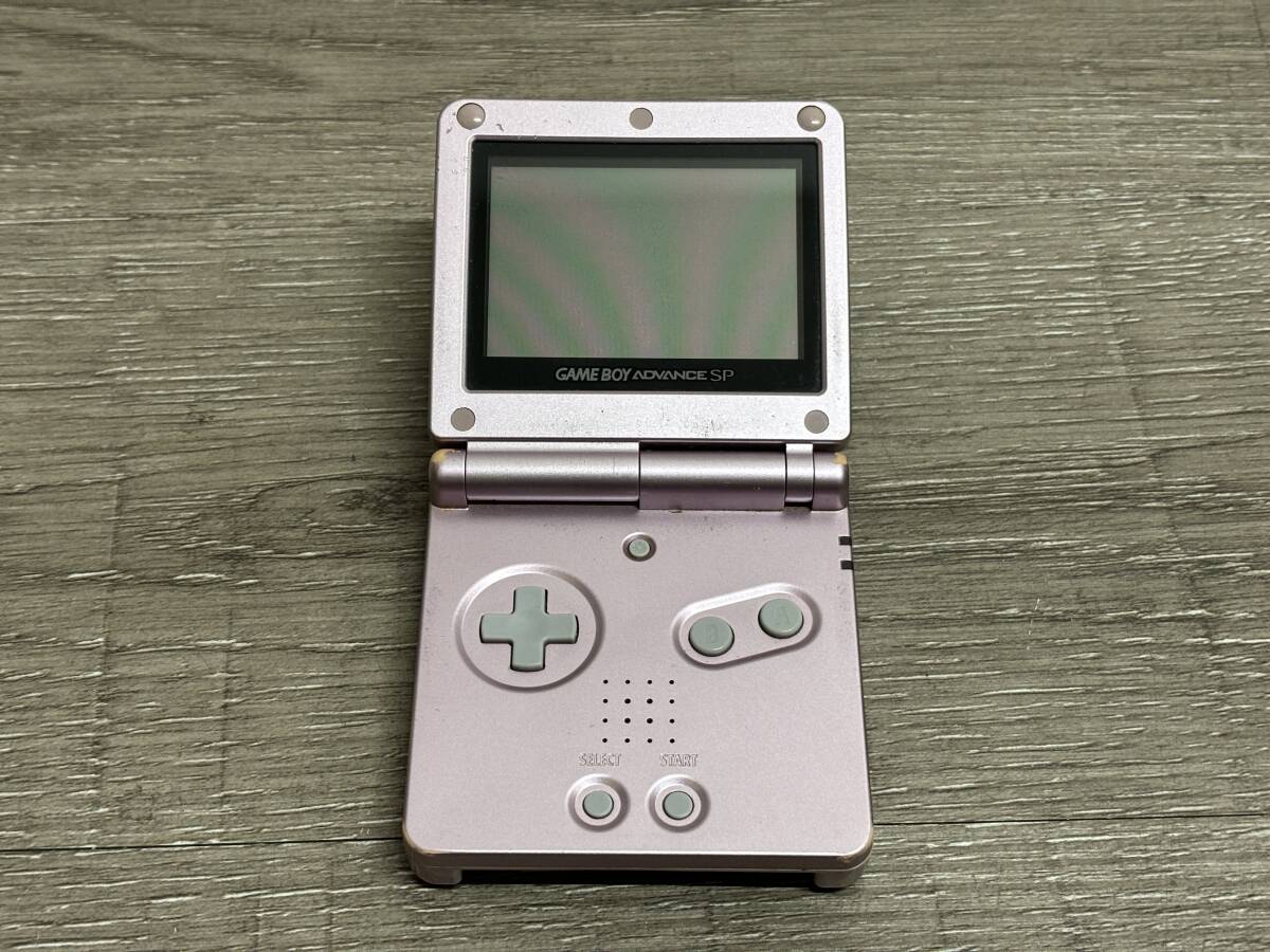 ☆ GBA ☆　ゲームボーイアドバンスSP パールピンク 動作品 本体 のみ Nintendo GAMEBOY ADVANCE ニンテンドー 任天堂 5341_画像5