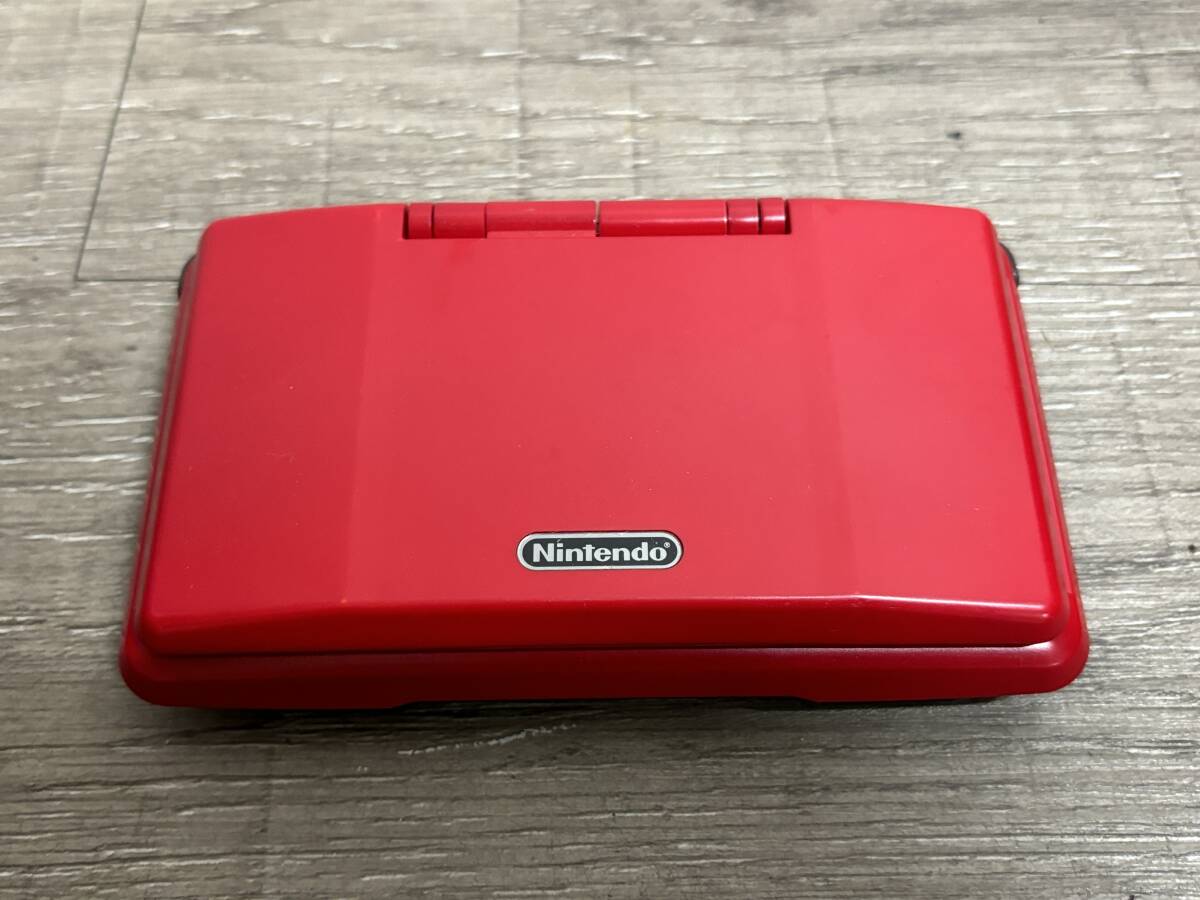 ☆ DS ☆ ニンテンドーDS レッド 動作品 本体 タッチペン アダプター 付属 Nintendo DS GBA 任天堂 2102_画像2