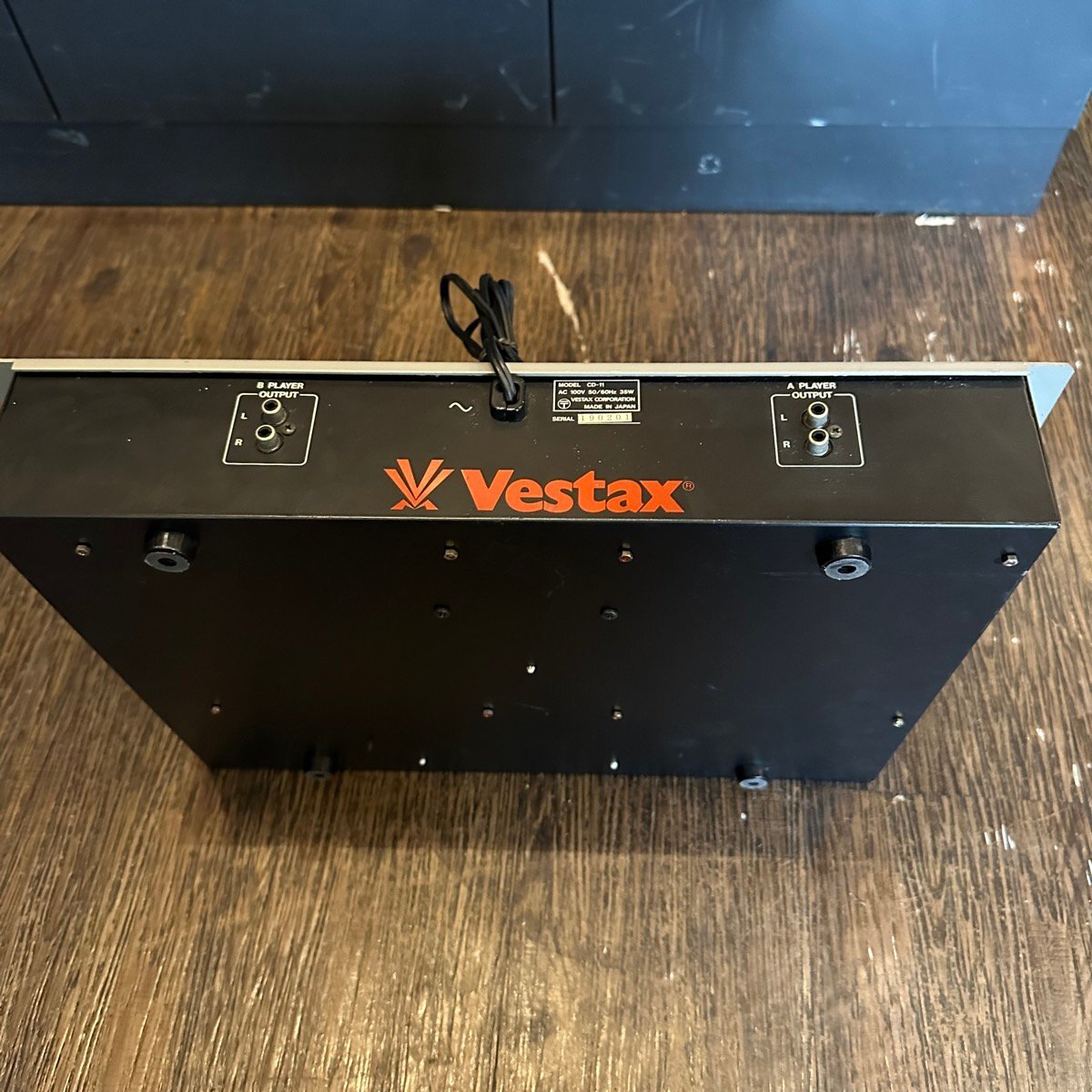 Vestax CD-11 DJ миксер ve старт ks Junk -e467