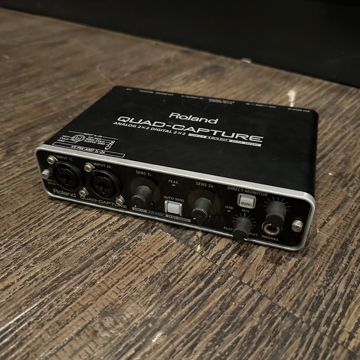 Roland Quad-Capture аудио интерфейс -e489
