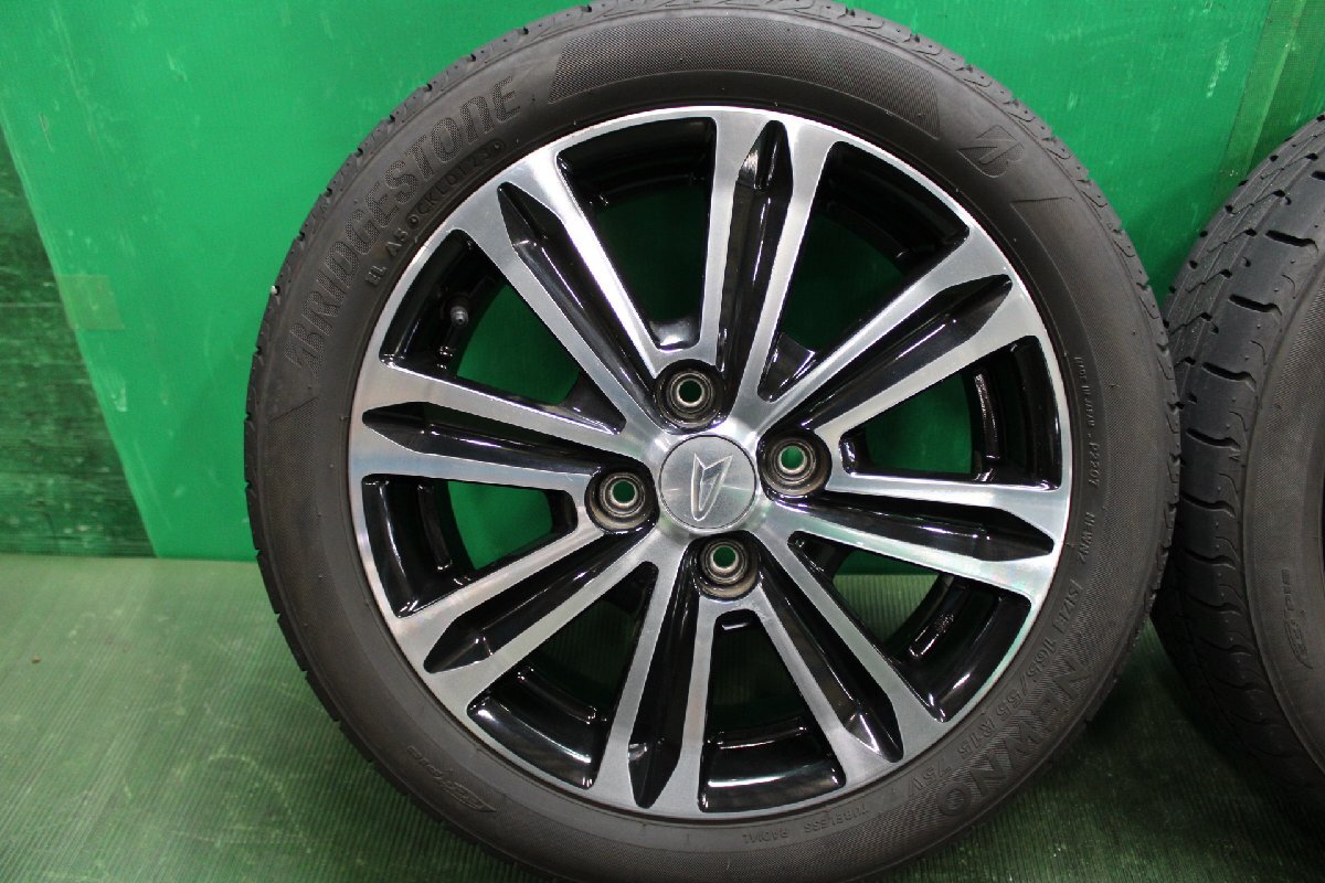 ダイハツ タント LA600S 純正 アルミホイール 15X4.5J 165/55R15 4本セット 軽 35545 4X681_画像3