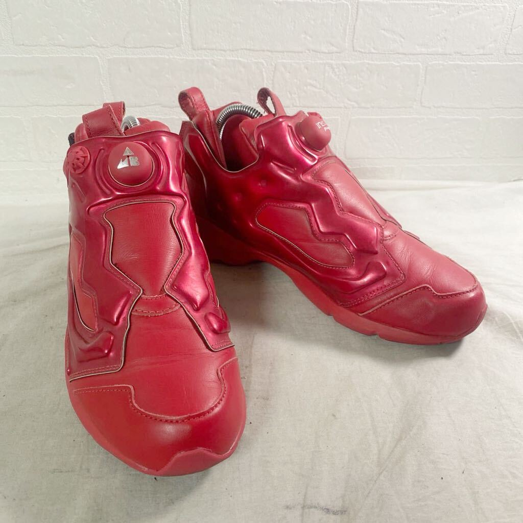 3874* Reebok Reebok Pump f. Lee VERBAL сотрудничество спортивные туфли туфли без застежки мужской 24.5 красный 