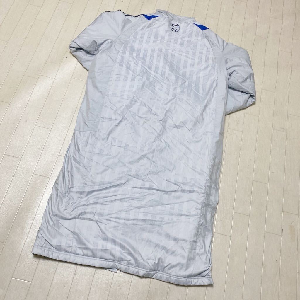 3881* adidas Adidas tops outer bench coat soccer Japan representative men's L light blue 