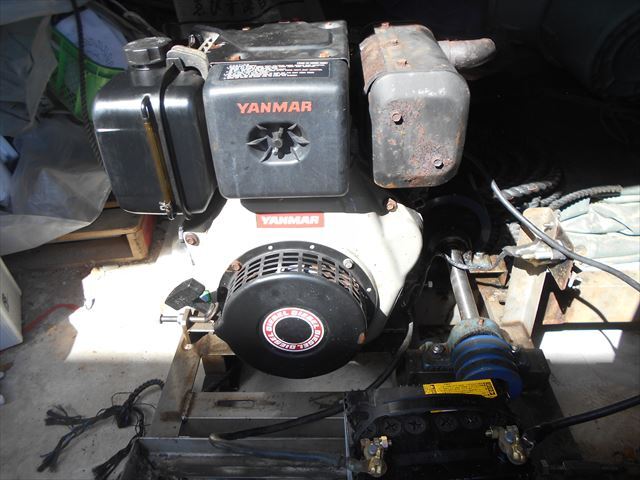 YANMMAR ポンプユニット 空冷ディーゼルエンジン モデルL100V6 YANMMAR ポンプユニット 空冷ディーゼルエンジン モデルL100V6