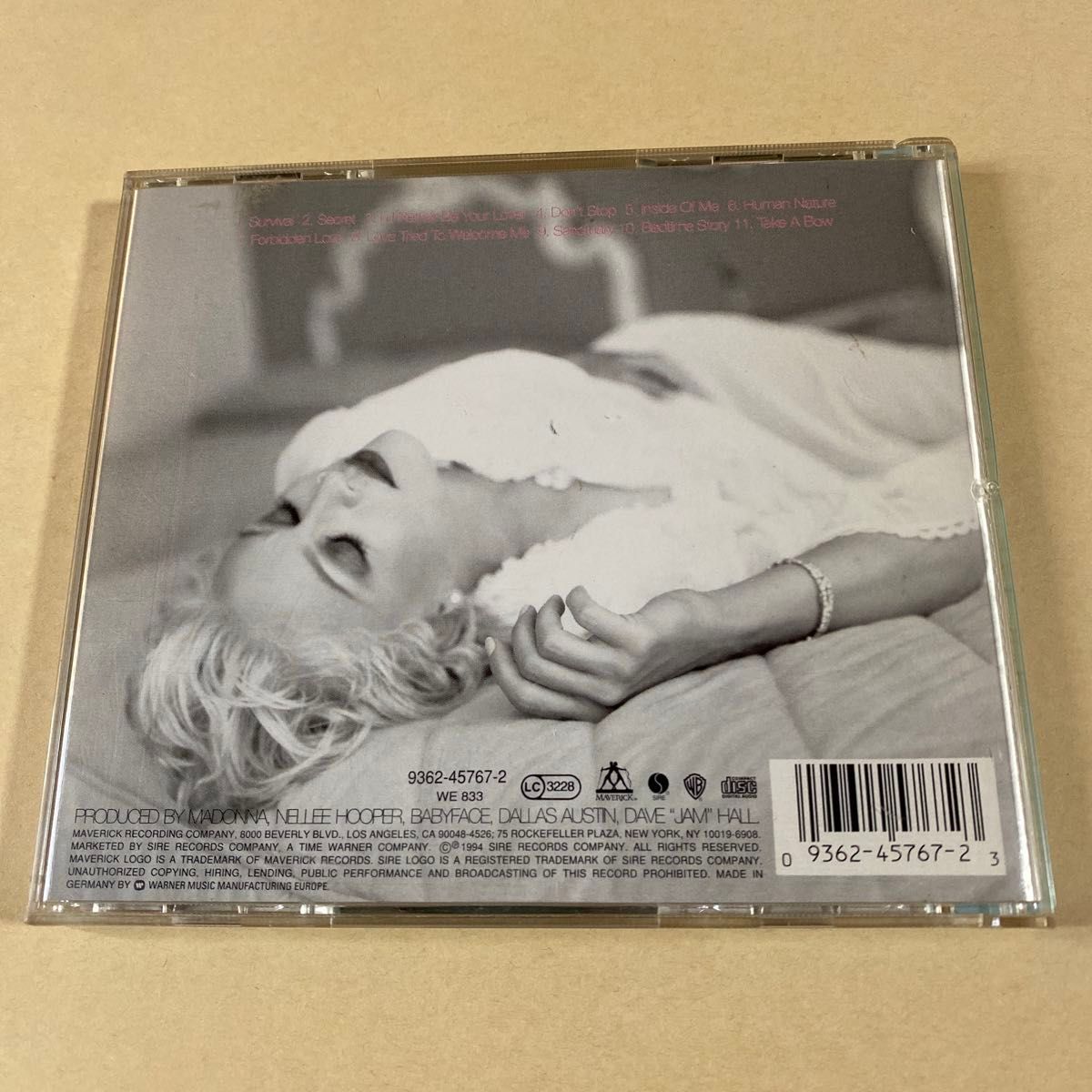 Madonna 1CD「BEDTIME STORIES」