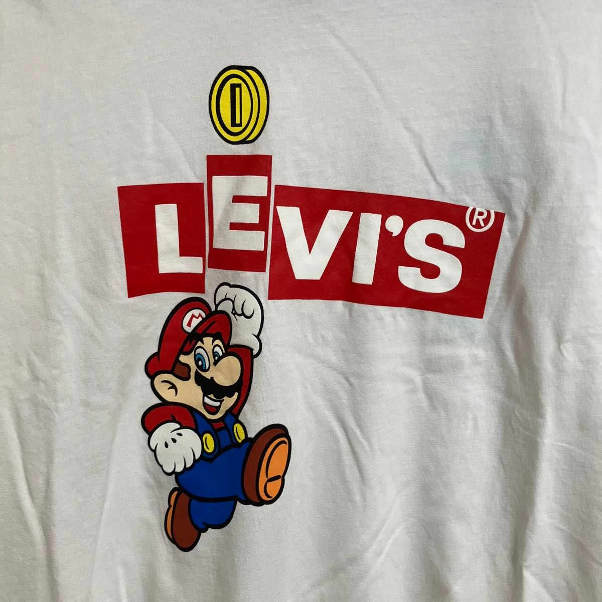 タグ付き未使用品 Levi's SUPER MARIO半袖TシャツMサイズ(JAPANサイズL) 