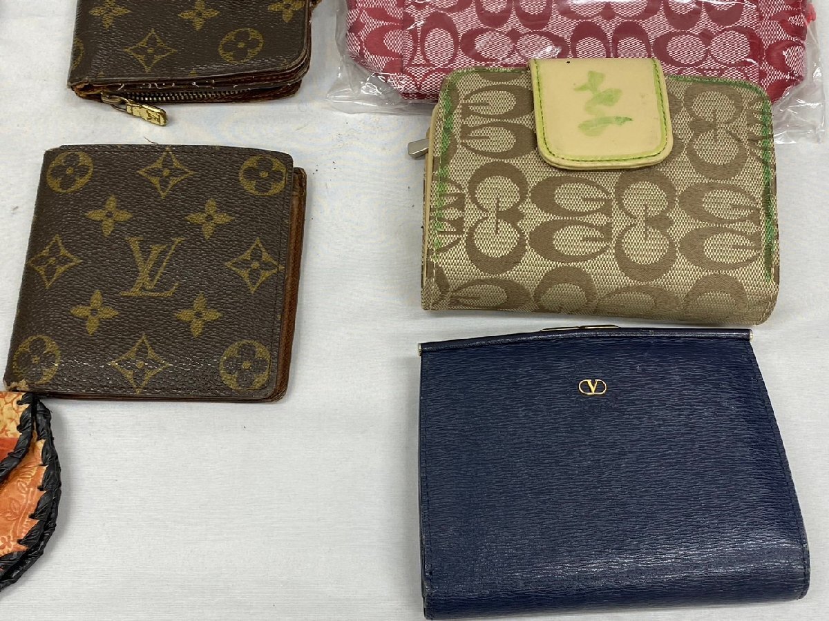 ◇◇おまとめ財布 Louis Vuitton ブルガリ GUCCI muumuu コーチ ヴィヴィアンウエストウッド MCM など長財布 コイン入れ ◇◇S5633_画像4