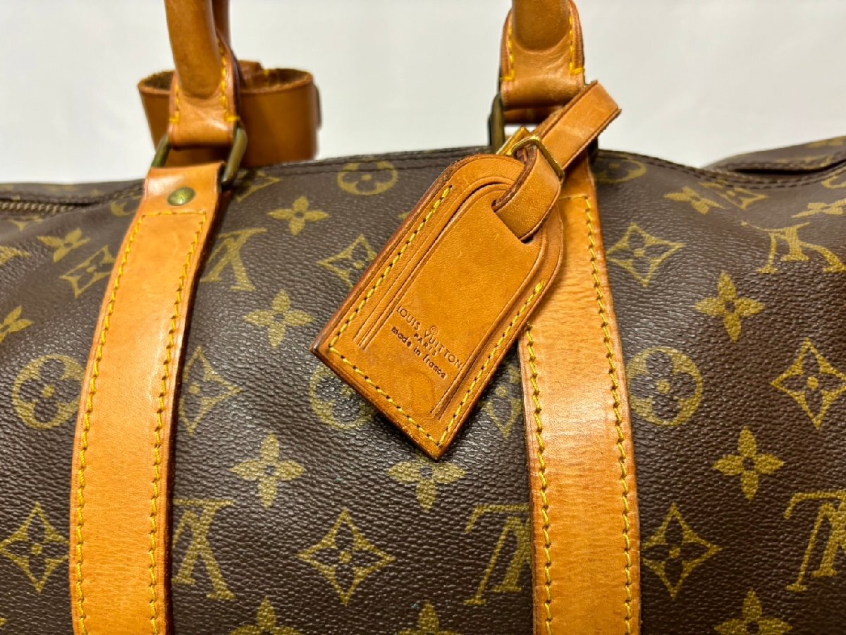 ☆LOUIS VUITTON ルイヴィトン M41428 モノグラム キーポル45 ボストン ハンドバッグ_画像2