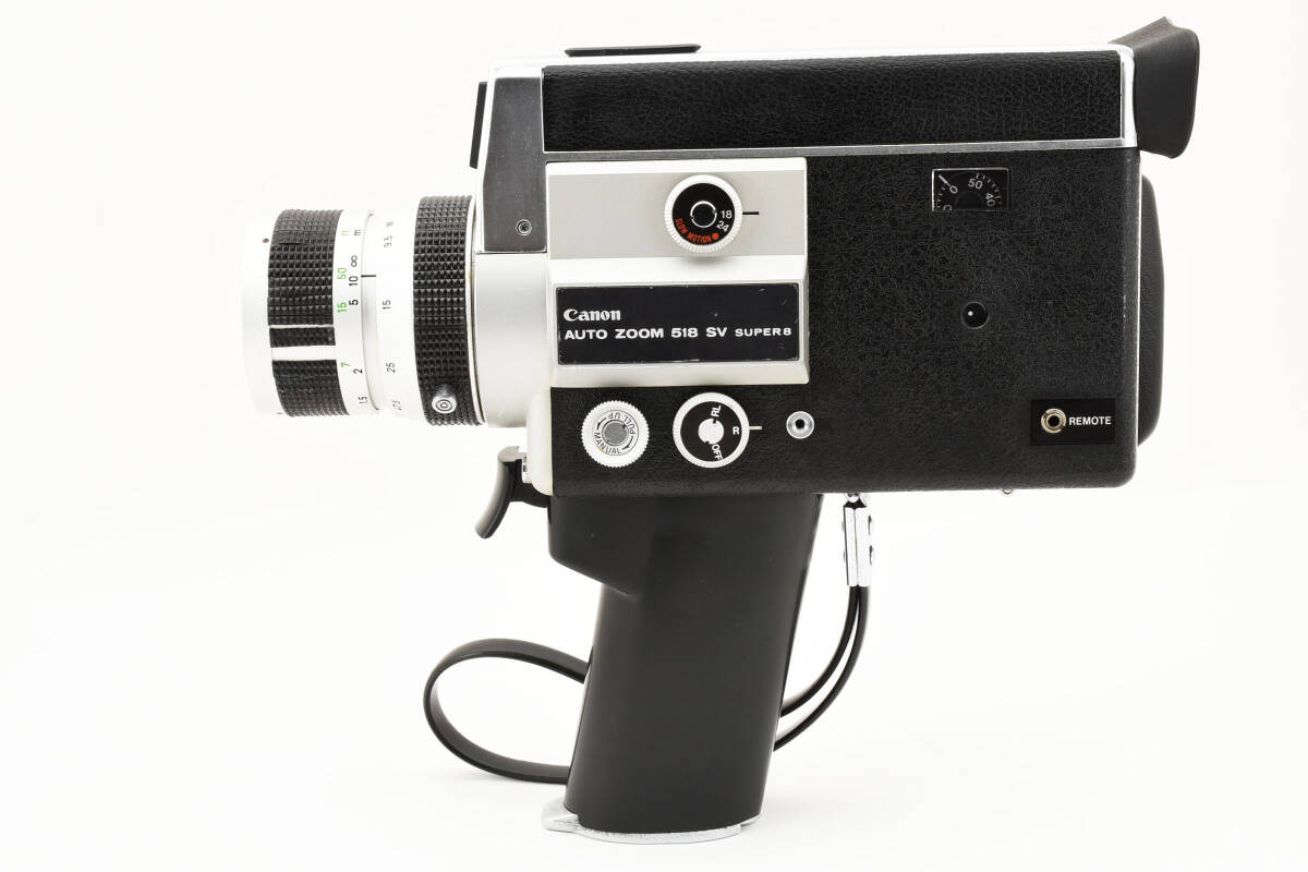  【完動品】Canon キャノン AUTO ZOOM 518 SV Super 8 8mm フィルムカメラ N278335 #2088749_画像5