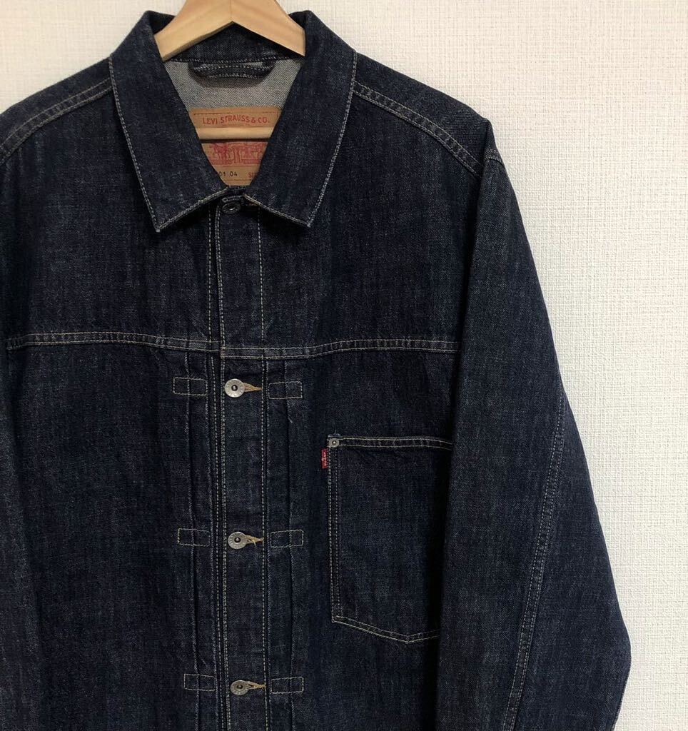 極美品 90s ユーロ リーバイス EURO LEVI'S 70501 デニム ジャケット L ビンテージ 1st 506xx 大戦 50s 60s 501 505 507 パンツ キムタク着_画像1