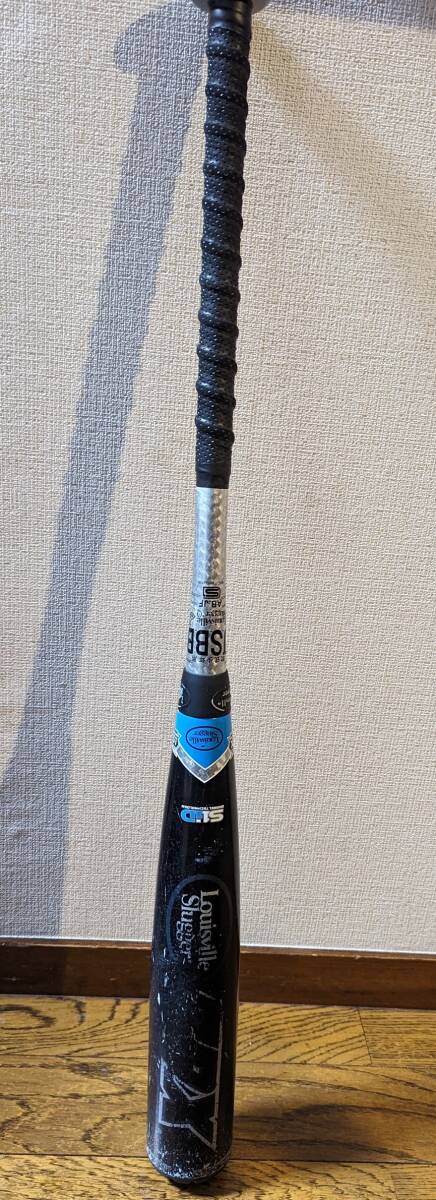 少年軟式野球バット　ルイスビルスラッガー　XENO　品番 ＪJRB013T2　80cm 564g トップバランス　中古_画像1