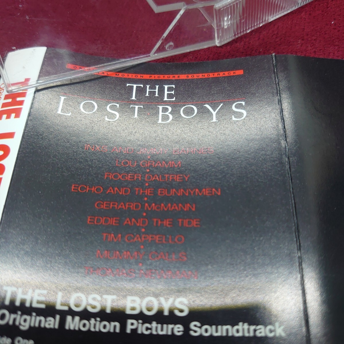 363【カセットテープ】アメリカ盤 THE LOST BOYS/ロストボーイ サウンドトラック 昭和レトロ B級ホラー映画 洋楽 ミュージック_画像6