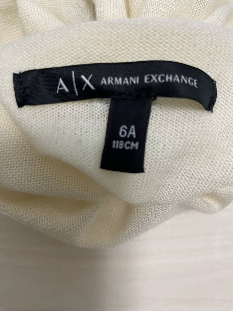 アルマーニ　ARMANI EXCHANGE セーター　6A 118CM_画像4