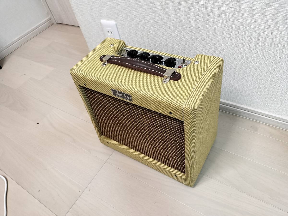 レア！TWEED CHAMP Reverb TC-10R Fender Japan Custom Edition チューブ 動作確認済み！ 新品同様 元箱付き 1992年の画像2