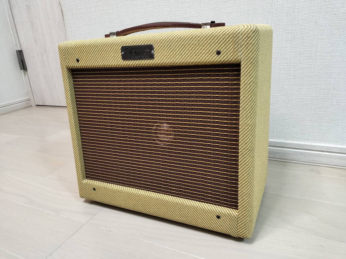 レア！TWEED CHAMP Reverb TC-10R Fender Japan Custom Edition チューブ 動作確認済み！ 新品同様 元箱付き 1992年の画像1