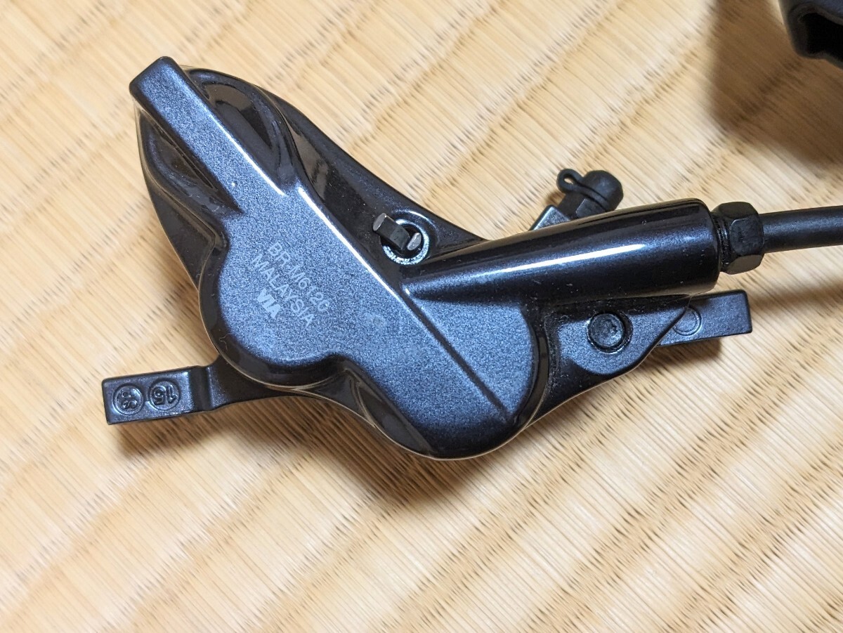 シマノ Shimano DEORE BL-M6100 BR-M6120 油圧ディスクブレーキ 前後セット_画像9