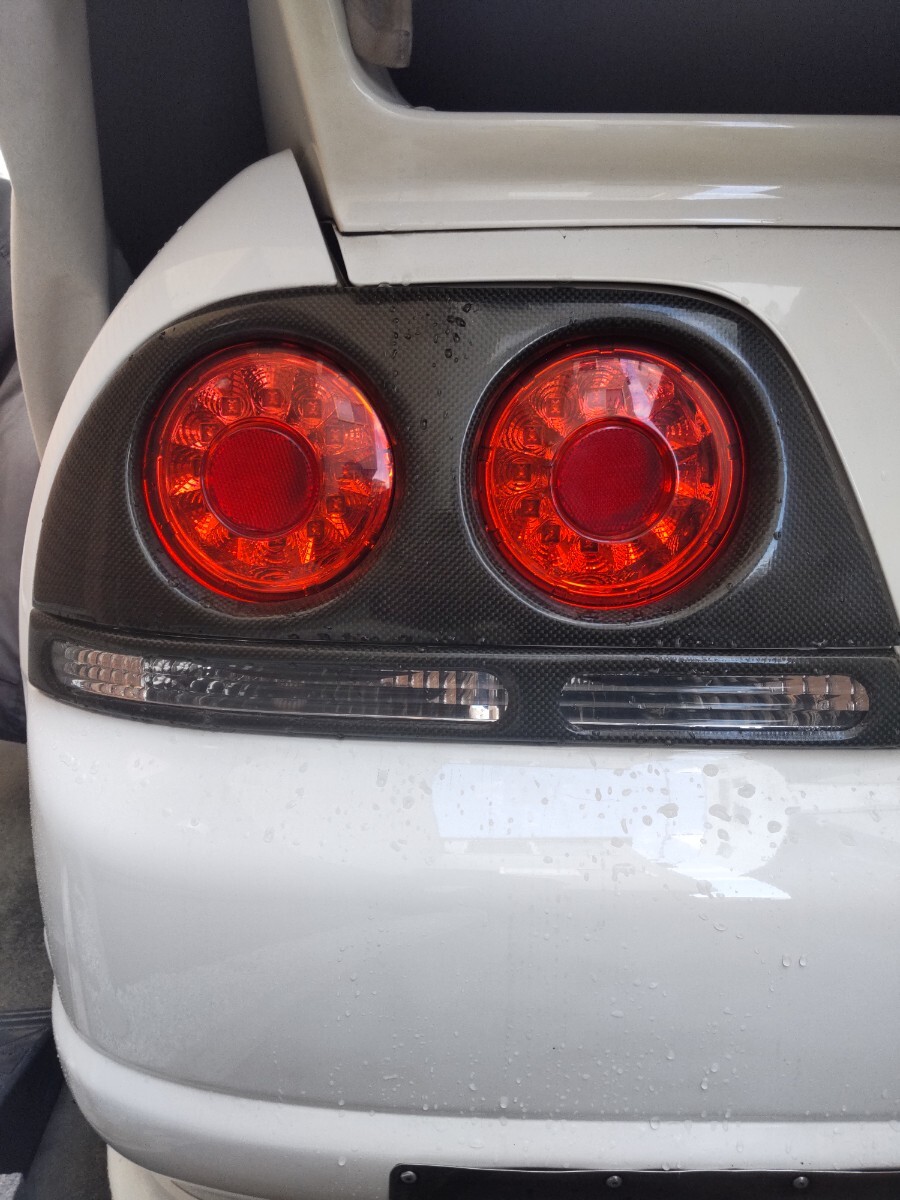 1000円スタート! BCNR33 ECR33 2ドア R33 社外LEDテールランプ  お得セット 孫市屋ハイフラ防止リレーとLEDウインカーバルブの画像1