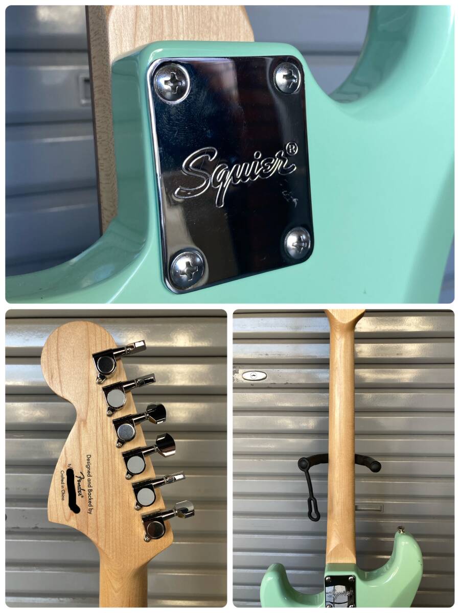 ● Squier by Fender Affinity Stratocaster Surf Green スクワイヤー アンフィニティ ストラト サーフグリーン フェンダー　 _画像7