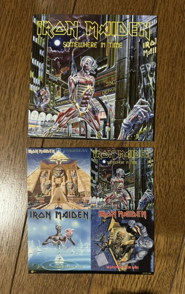 Iron Maiden Somewhere in Time リマスターデジパック再発盤　ステッカー付き_画像2