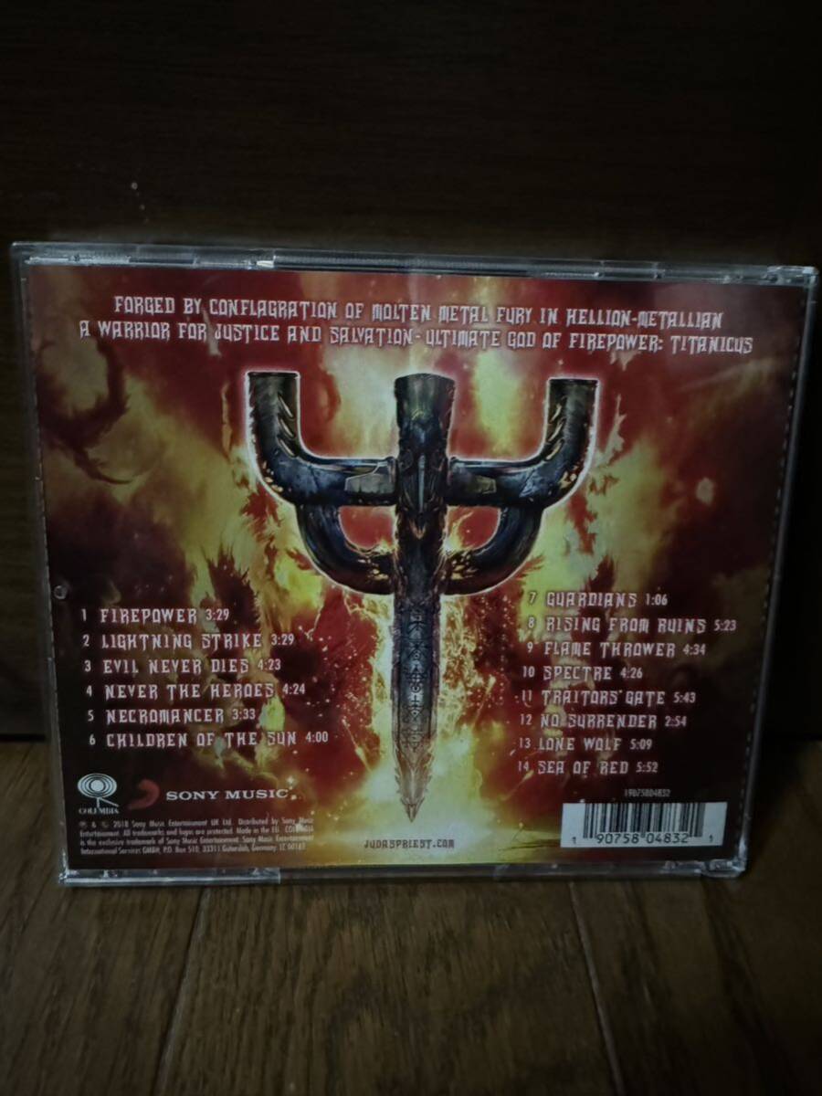 Judas Priest Firepower 輸入盤_画像2