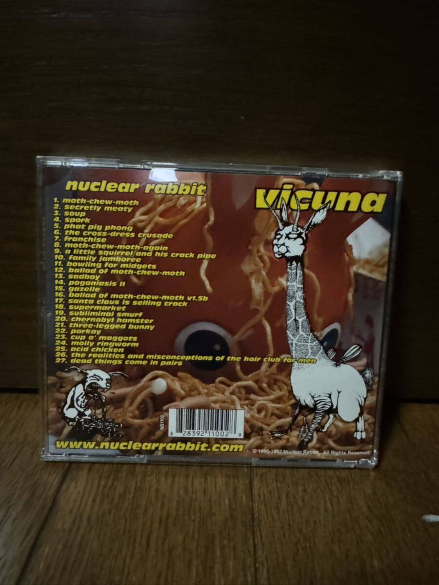 Nuclear Rabbit Vicuna 1997年アヴァンギャルドメタル　廃盤レア　mr bungle faith no more primus_画像2