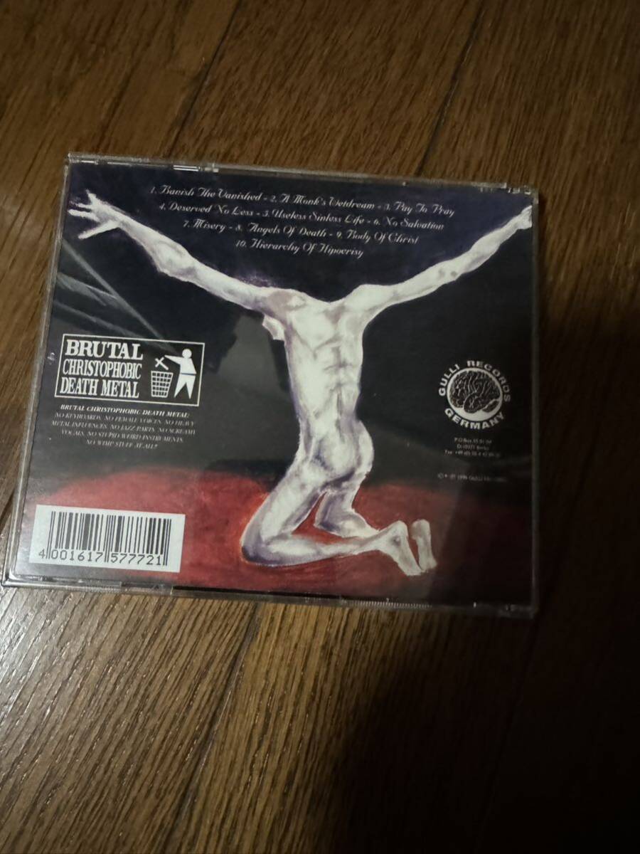 Christ Denied 1996年デスメタル 名盤オリジナル盤廃盤レア avulsed mortician livinity incantation dismember deicide pyrexia vile_画像2