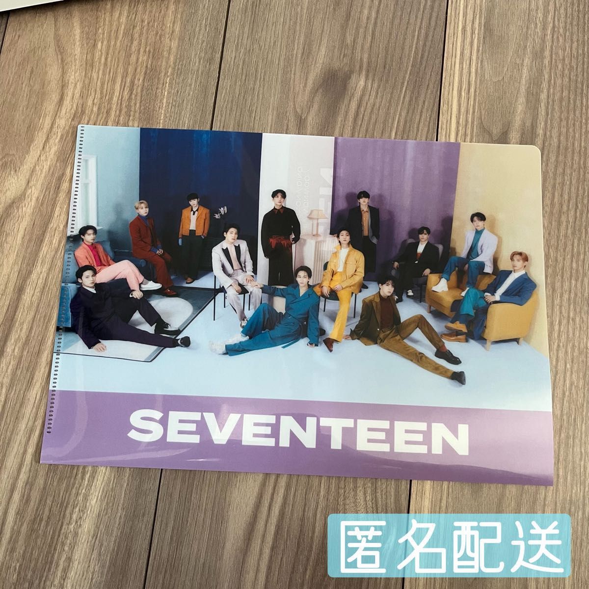 seventeen ローソン限定　クリアファイル