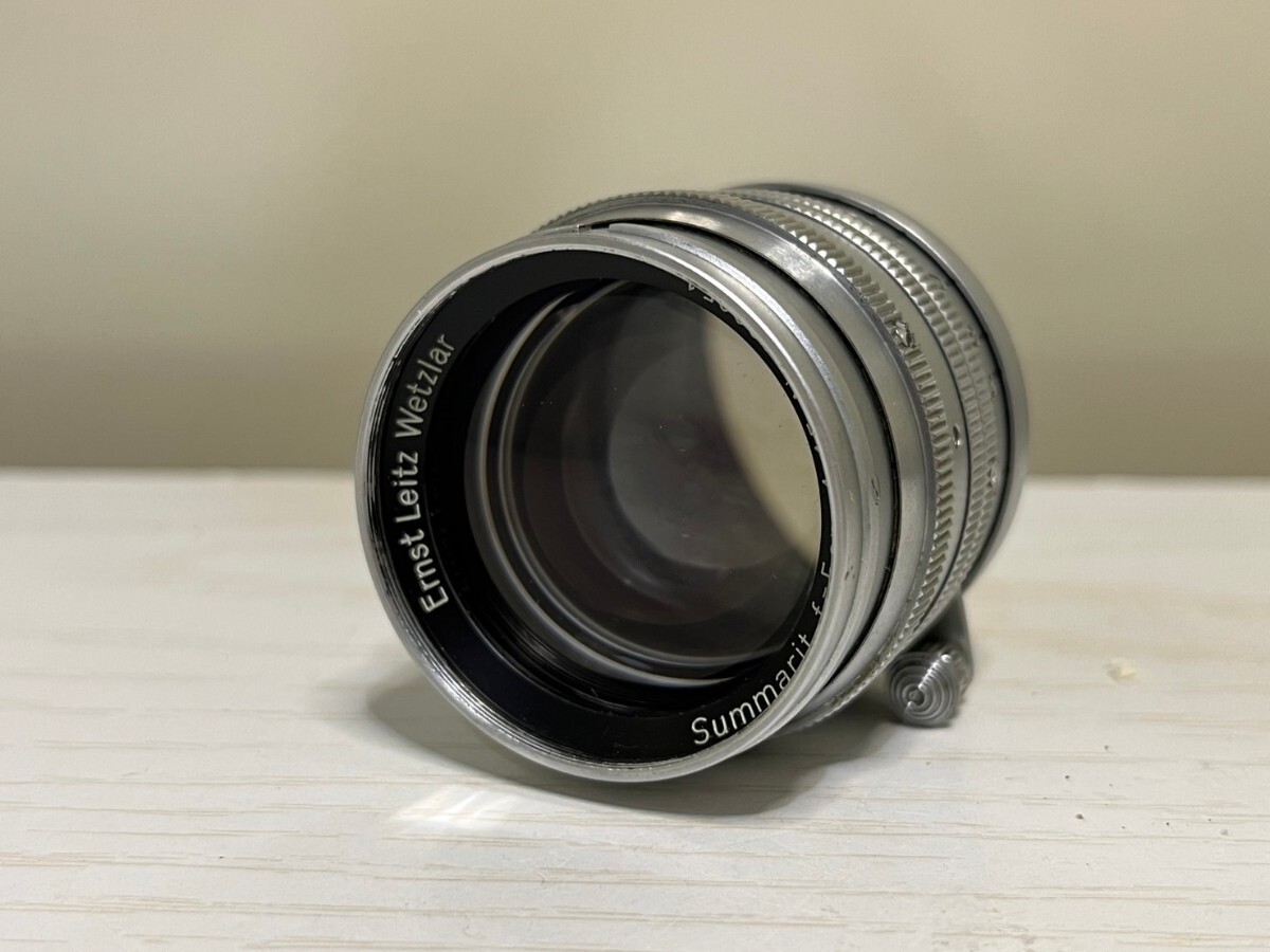 1 jpy Leica Summarit 50mm f/1.5 L39 L mount Leica z Mali to film camera lens single burnt point lens 