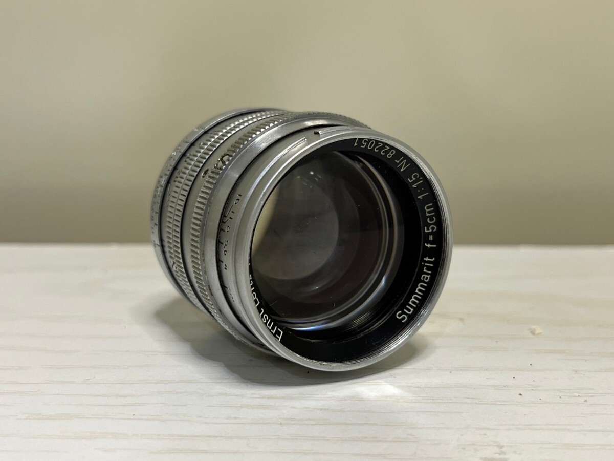 1 jpy Leica Summarit 50mm f/1.5 L39 L mount Leica z Mali to film camera lens single burnt point lens 