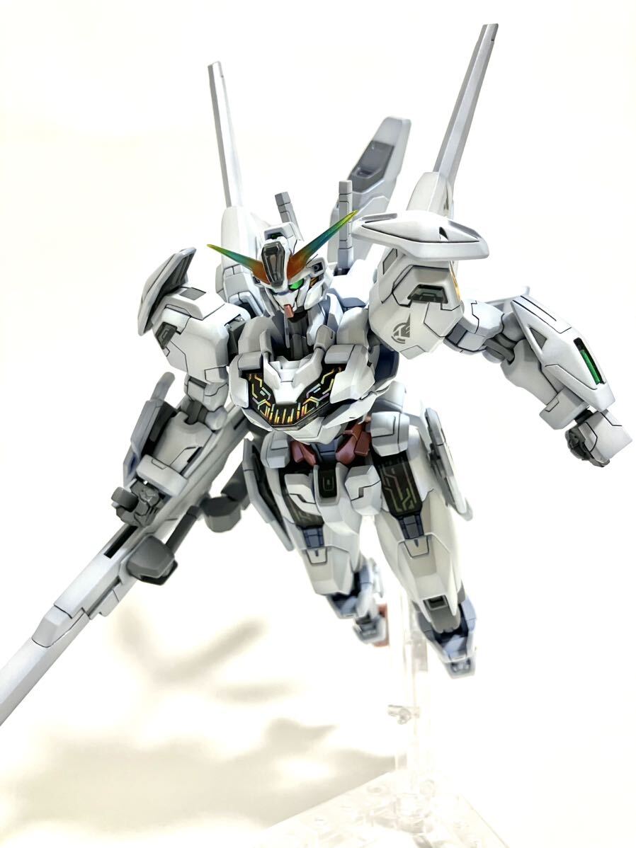 ＨＧ 1/144 ガンダムキャリバーン　完成品 全塗装　塗装済ガンプラ 水星の魔女　スレッタ　ミオリネ　塗装_画像1