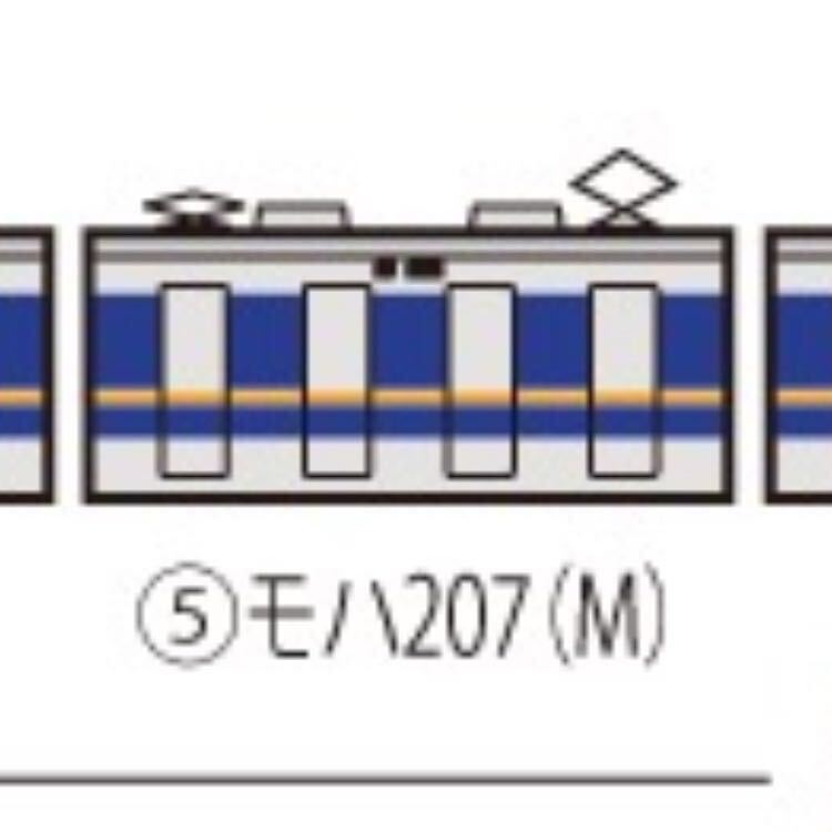 TOMIX 98837 5号車 モハ207-1000(M) JR 207 1000系通勤電車(転落防止幌付)セットばらし_画像1