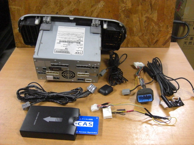 動作OK MRワゴン MF22S ポン付けセット 日産 純正OP HC-308D-A AM/FM/CD/DVD/TV 地デジ対応 HDDナビ 社外品 オーディオパネル 送料安_画像10