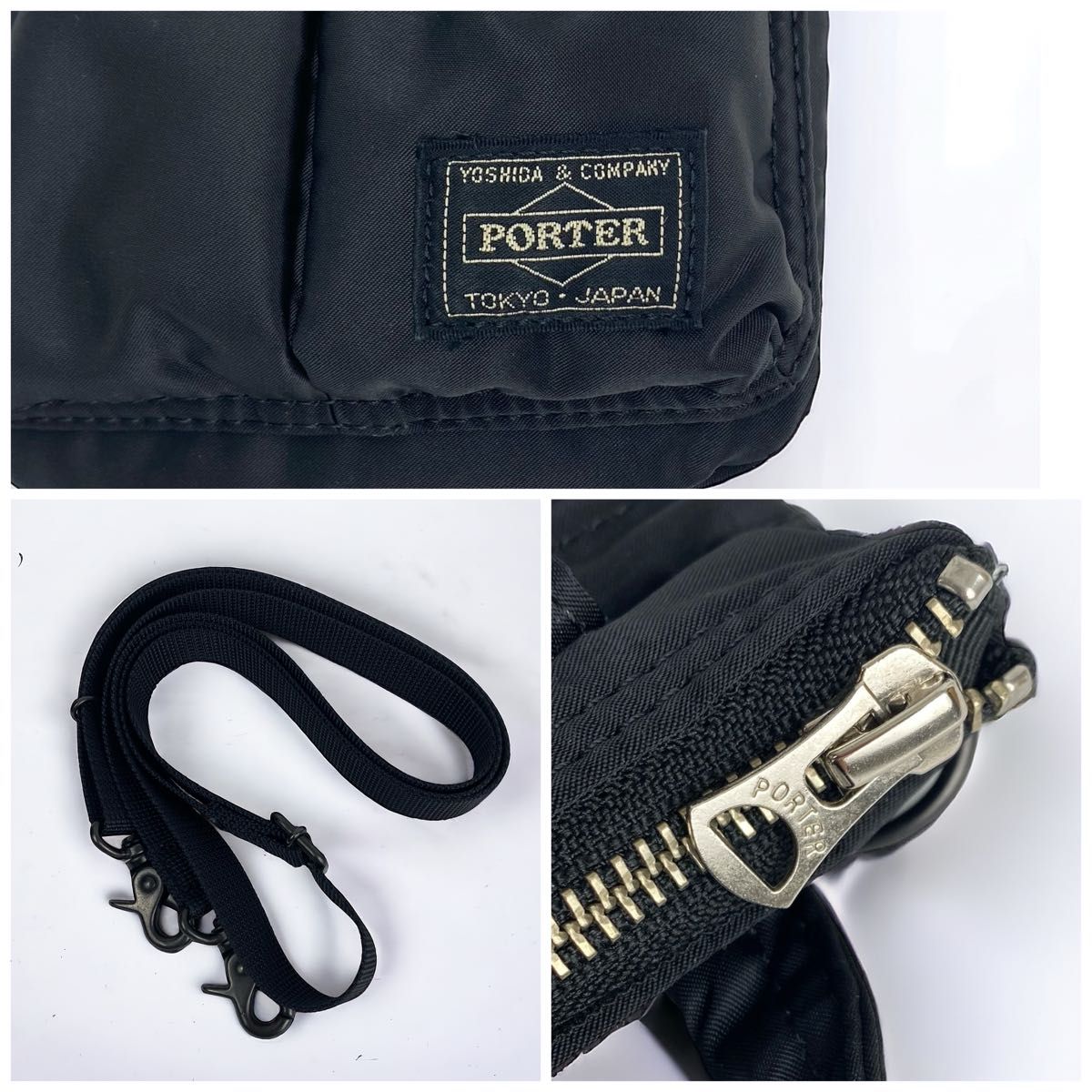 現行】PORTER / HOWL HELMETBAG MINI / ブラック ポーター 現行】PORTER / HOWL HELMETBAG MINI / ブラック ポーター