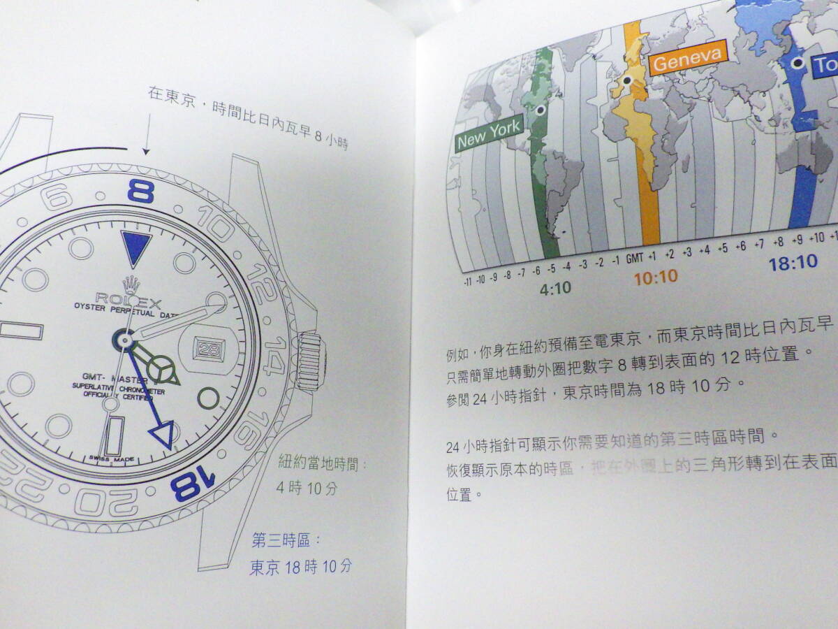 ROLEX ロレックス GMTマスター2 冊子 2011年 中国語 2点　№2542_画像9