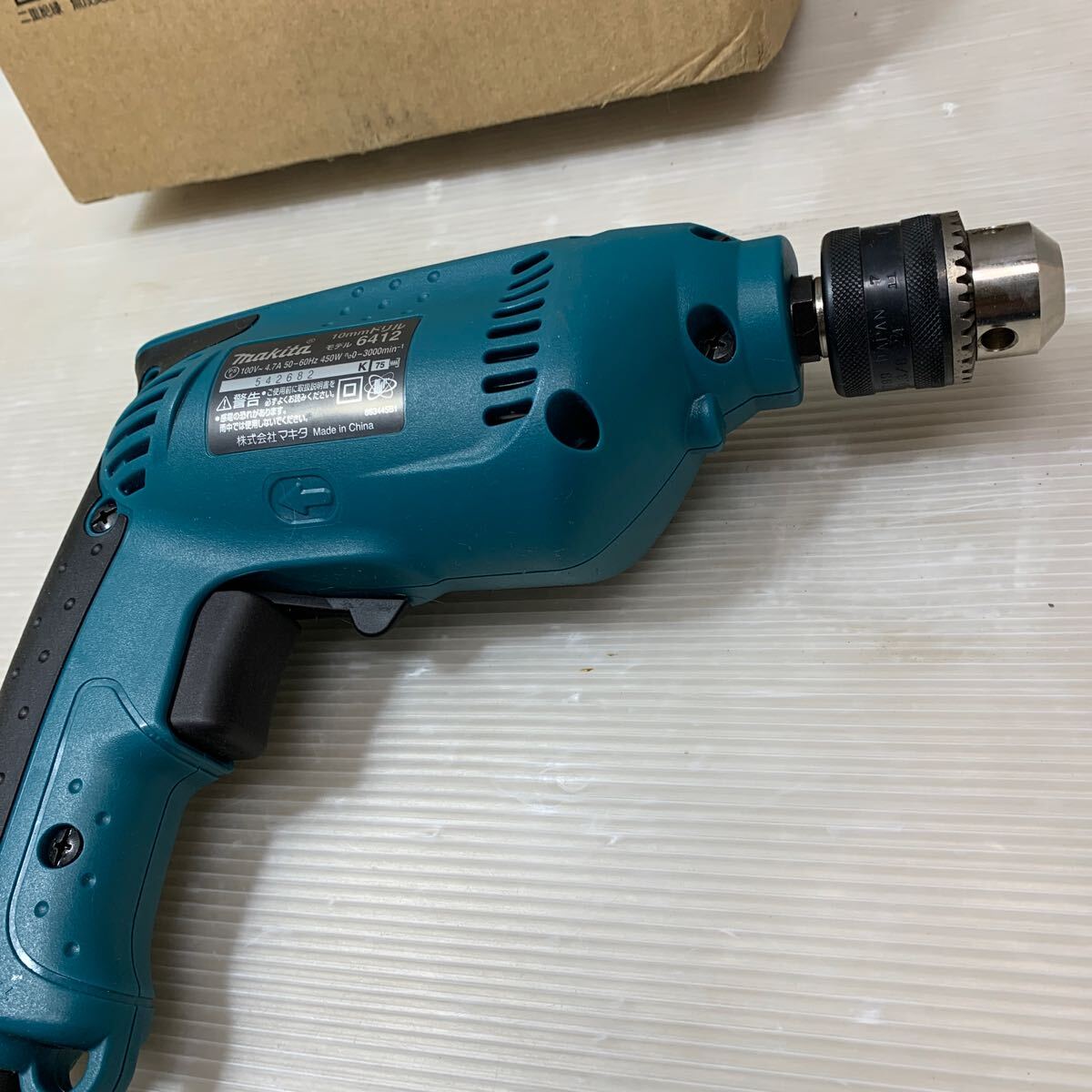 makita 10mm ドリル 6412 軽量コンパクト_画像5