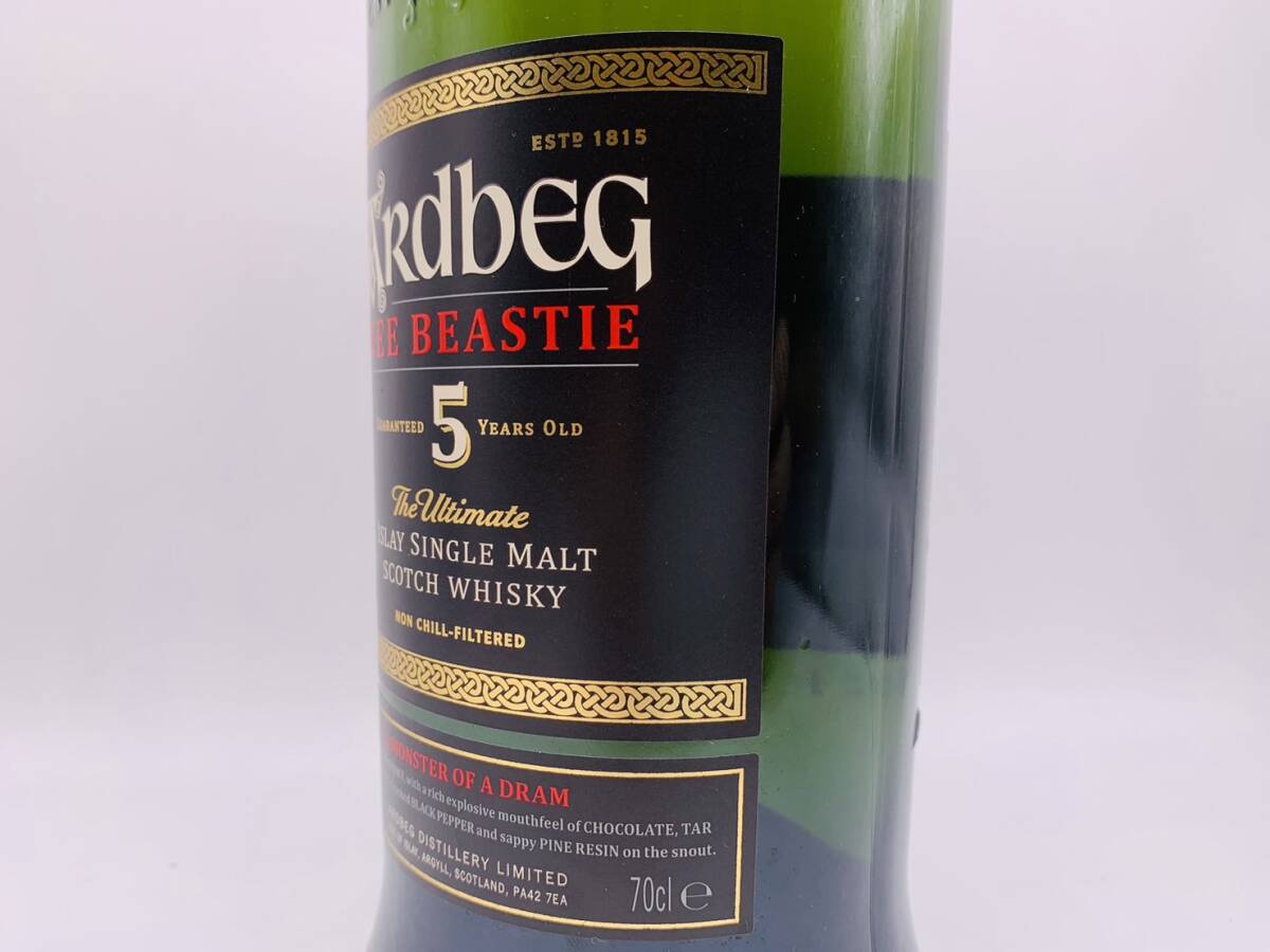 【未開栓】 ARdbeg アードベッグ 5年 ISLAY SINGLE MALT SCOTCH WHISKY シングルモルト スコッチ ウイスキー 700ml 47.4% お酒 洋酒の画像5