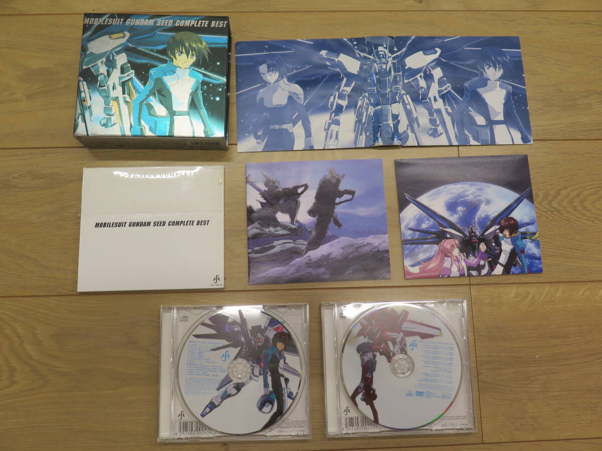「機動戦士ガンダム MS合金 4点」「ガンダム00 モビルスーツ・イン・アクション 2点」「MOBILESUIT GUNDAM SEED COMPLETE BEST CD/DVD」_画像6