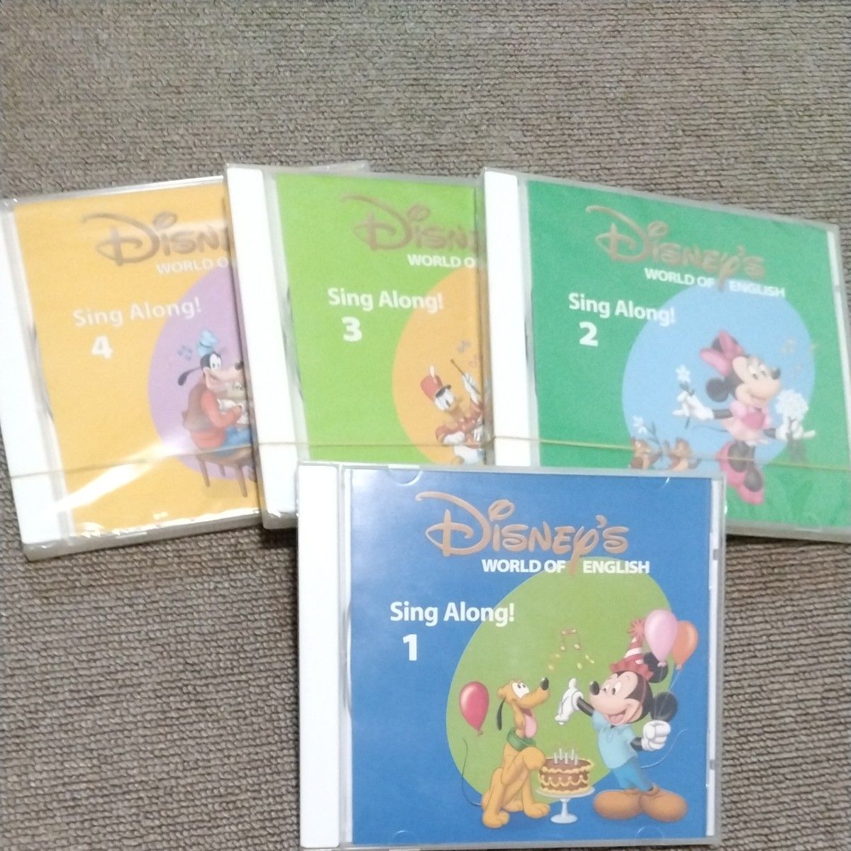 DWE シングアロング English Disney CD