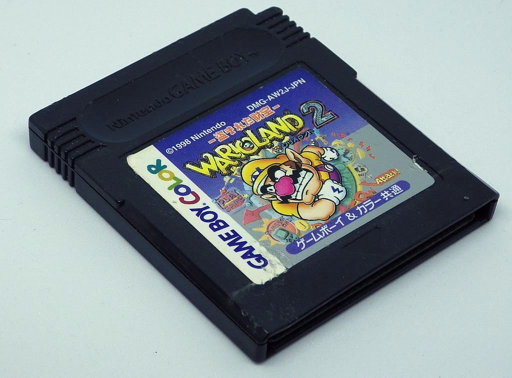 【動作確認済】ゲームボーイ＆カラー共通「WARIOLAND2 ワリオランド２ -盗まれた財宝-」[Nintendo] GAMEBOY 任天堂 GB COLOR ※箱説無しの画像1