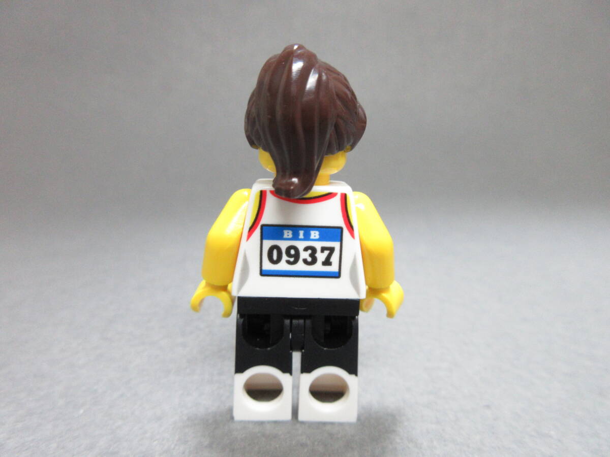 LEGO★283 正規品 スポーツ 陸上 選手 街の人 ミニフィグ 同梱可能 レゴ シティ タウン 男 女 子供 女の子 男の子 髪の毛 トルソー レッグの画像2