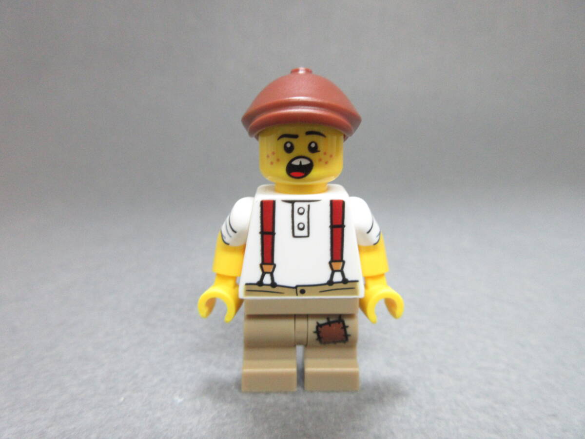 LEGO★340 正規品 新聞 配達員 街の人 ミニフィグシリーズ 同梱可能 レゴ シティ タウン 男 女 子供 女の子 男の子 髪の毛 トルソー レッグの画像1