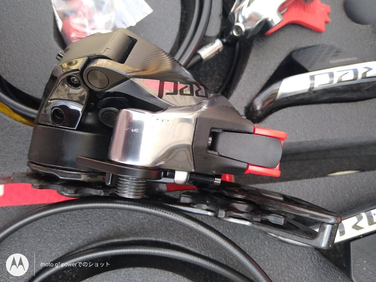 美品 SRAM RED eTap 12S AXS 油圧ディスクブレーキ グループセットの画像7