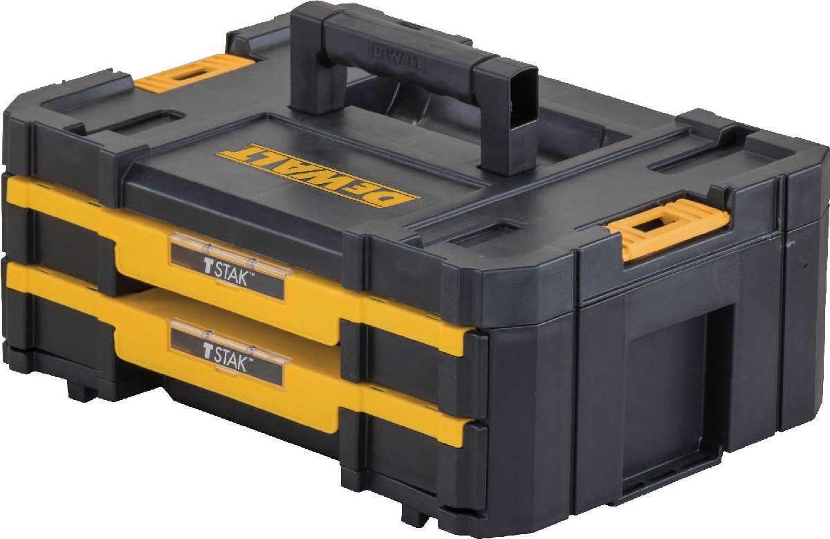 DEWALT Daewoo .rutoDWST17804 TSTAK грудь 2Drawers номер товара :DWST17804 ящик для инструментов tool BOX ящик для инструментов кейс для хранения ящик для инструментов электрик TEL 