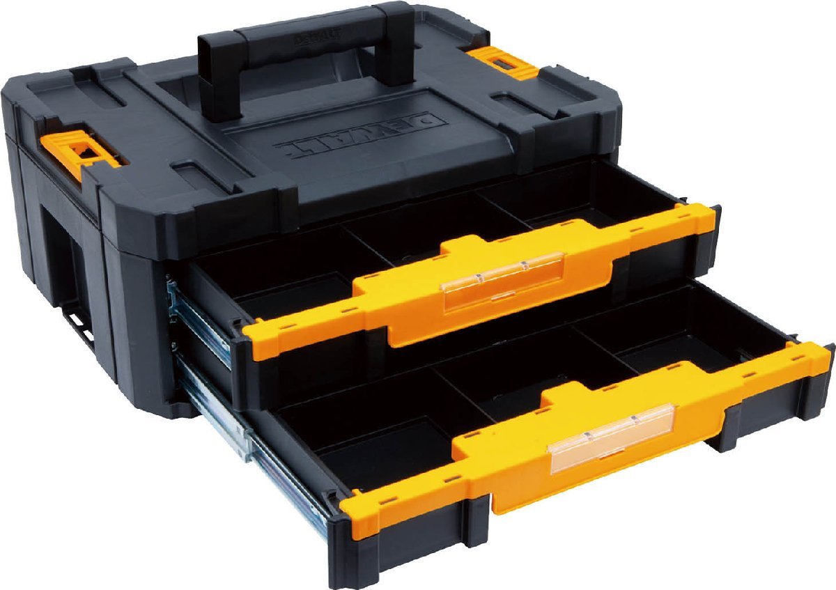 DEWALT Daewoo .rutoDWST17804 TSTAK грудь 2Drawers номер товара :DWST17804 ящик для инструментов tool BOX ящик для инструментов кейс для хранения ящик для инструментов электрик TEL 