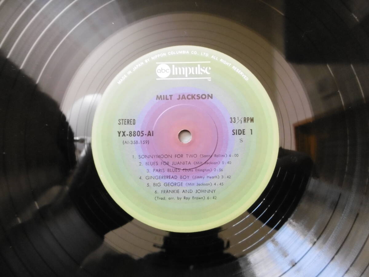 激安1点物!1976年LPミルト・ジャクソン・パーフェクション/MILT JACKSON/準美盤買時!!!_画像4