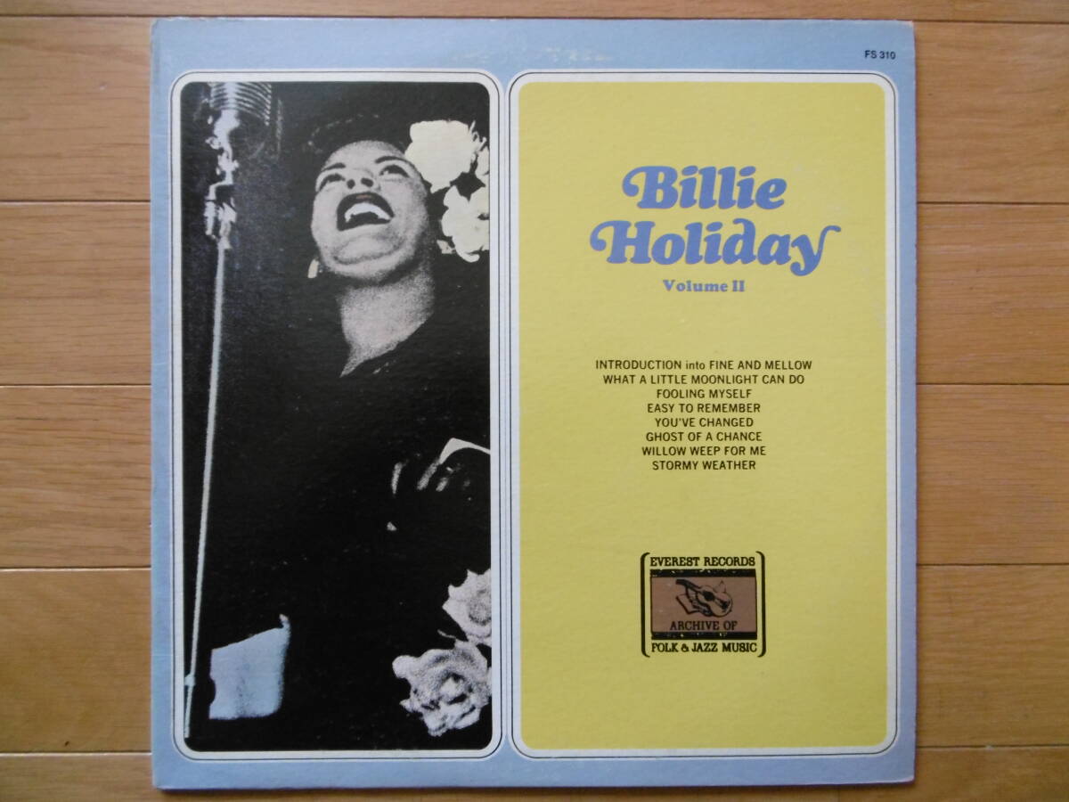 追悼安レア1点物!1976年LP Billie Holiday VolumeⅡ/ビリー・ホリディ/US/買時!!!_画像1