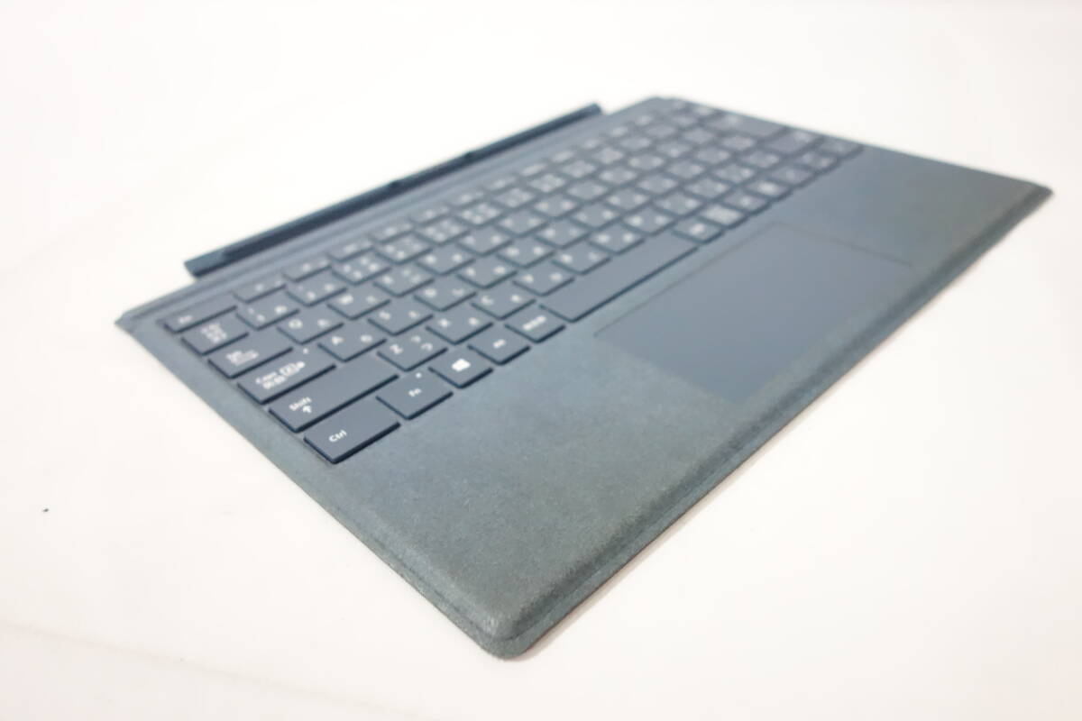 【美品】マイクロソフト Microsoft Surface Pro Signature タイプカバー コバルトブルー FFP-00039_画像6