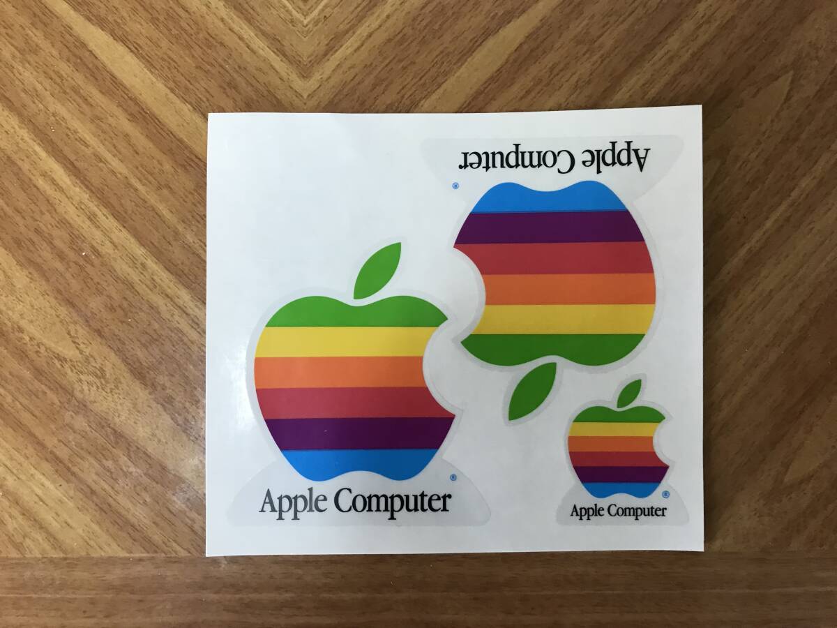Apple アップル ステッカー オールドマック OLD MACの画像1