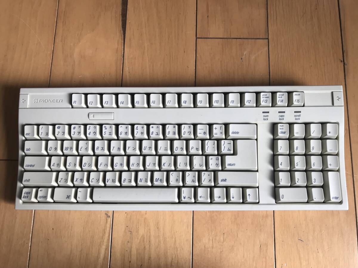 パイオニア MPC-KB2 OLD MAC用　ADBキーボード　オールドマック用_画像1