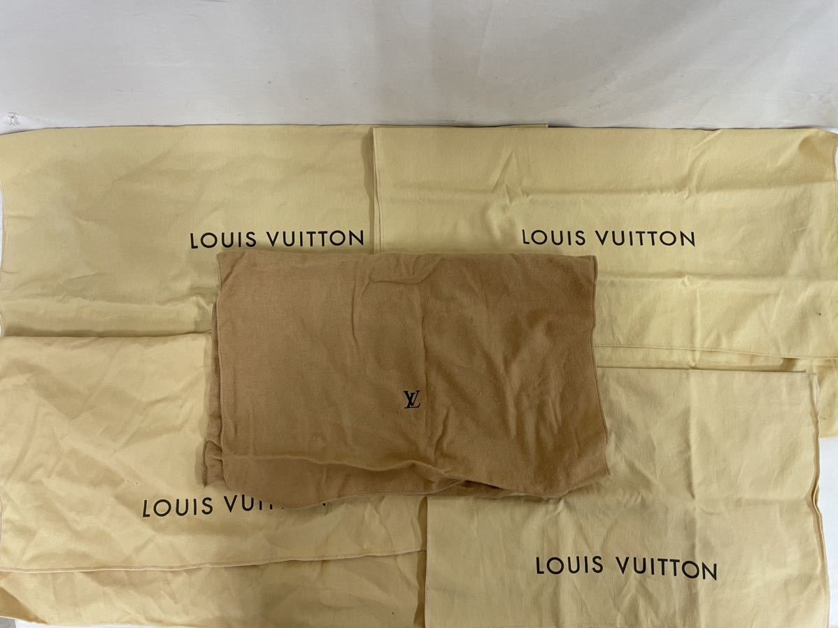 1円スタート【中古】LOUIS VUITTON ルイ・ヴィトン 保存袋（５枚セット）の画像1